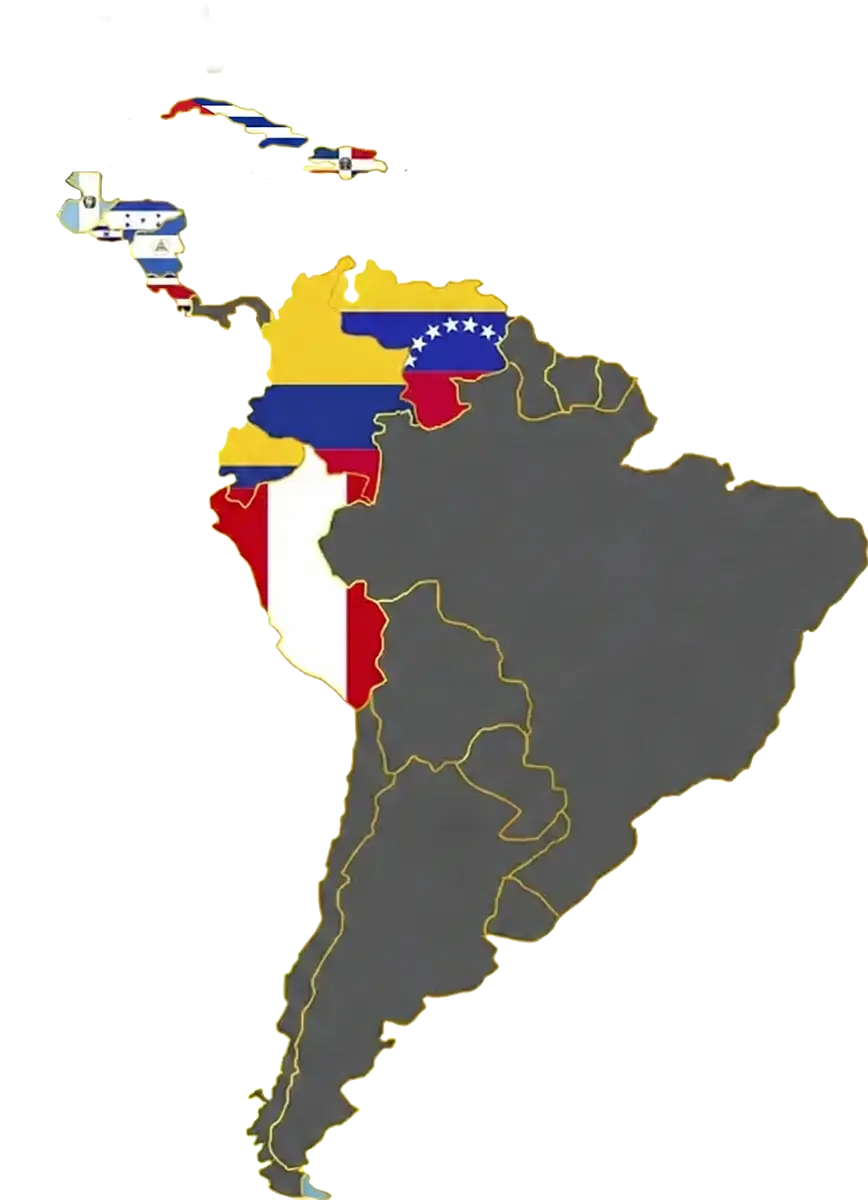 mapa-de-paises-del-sur